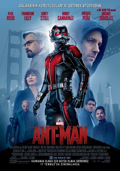 Karınca Adam - Ant-Man 2015 | BDRip XviD | Türkçe Dublaj