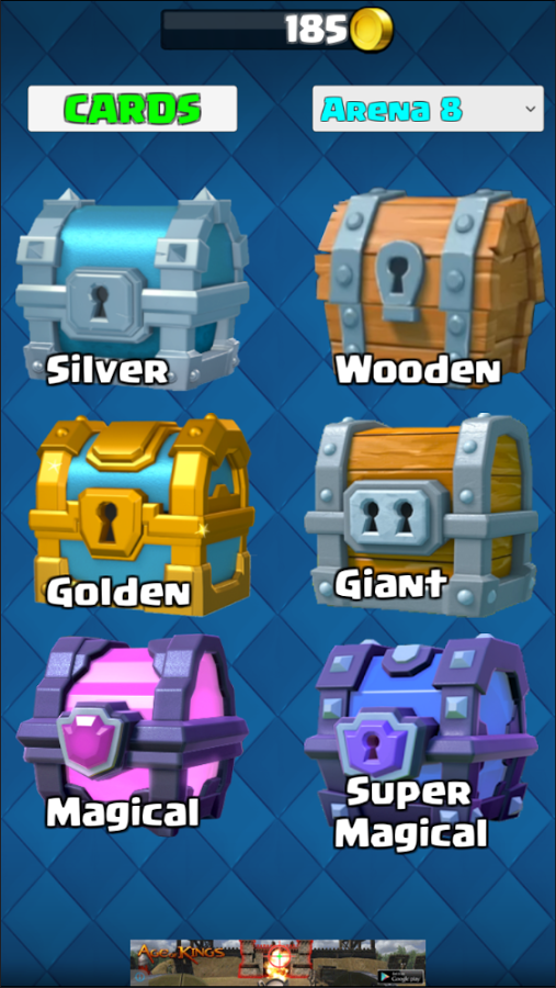 clash royale chest cycle