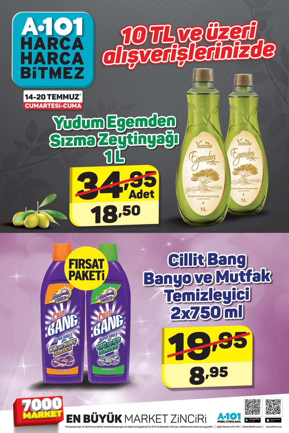 A101 19 Temmuz Kataloğu A101 19 Temmuz Kataloğu